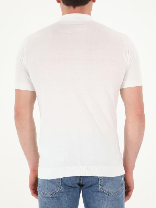John Smedley JOHN SMEDLEY Men T-Shirts ADRIAN WHITE White Size US XXL / EU 58 / 5 - 4 Thumbnail