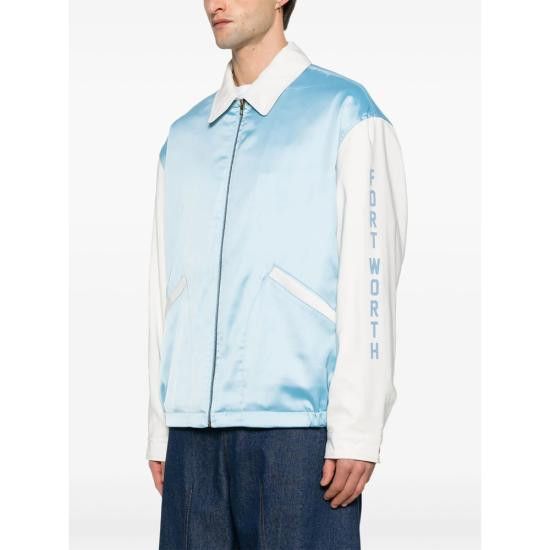 Champion CHAMPION Men Bomber Jackets 221133 BS198 BLUE Size US XL / EU 56 / 4 - 2 Thumbnail