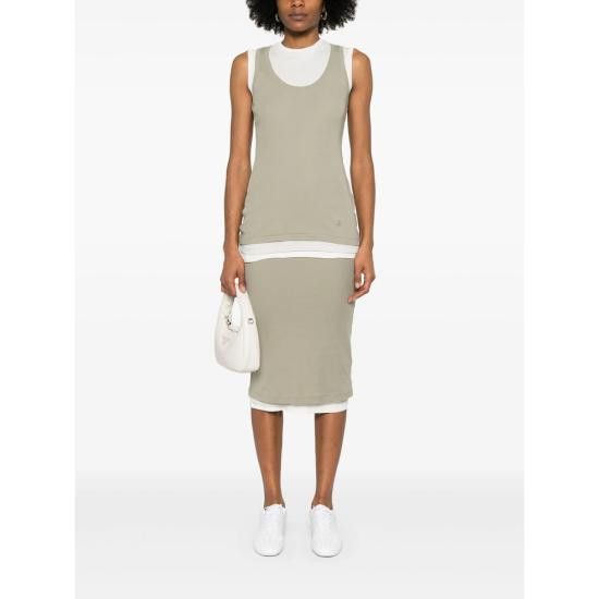 Jil Sander JIL SANDER Women Tops JTN356 J40FV0106 370 WHITE Size S / US 4 / IT 40 - 2 Thumbnail