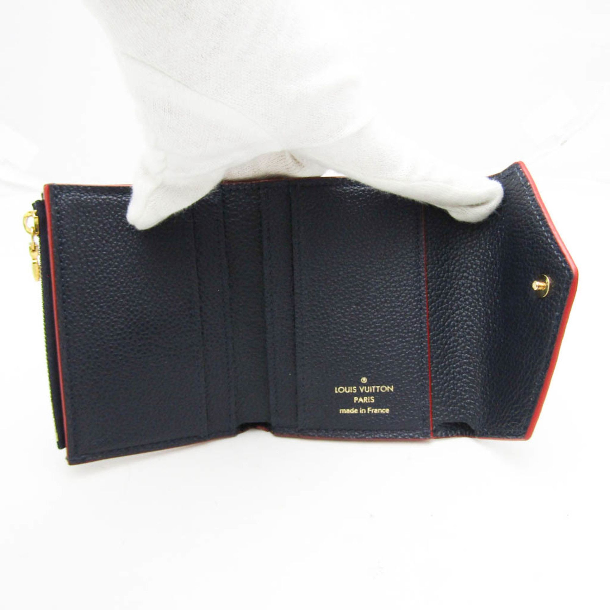Louis Vuitton Zoé Navy Leather Wallet (Pre-Owned) Size ONE SIZE - 15 Thumbnail