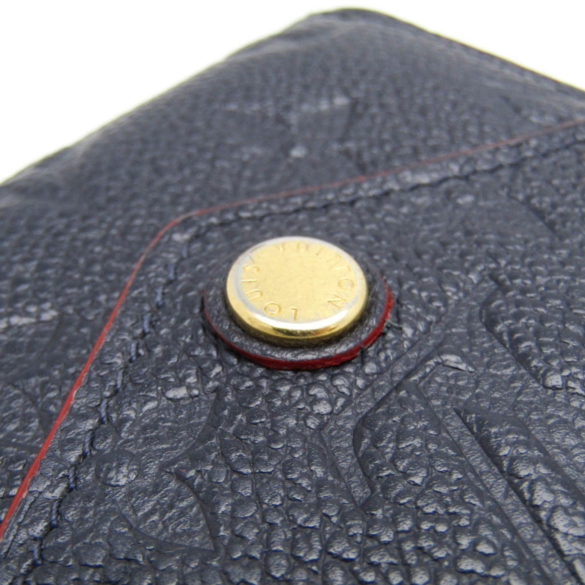 Louis Vuitton Zoé Navy Leather Wallet (Pre-Owned) Size ONE SIZE - 7 Thumbnail