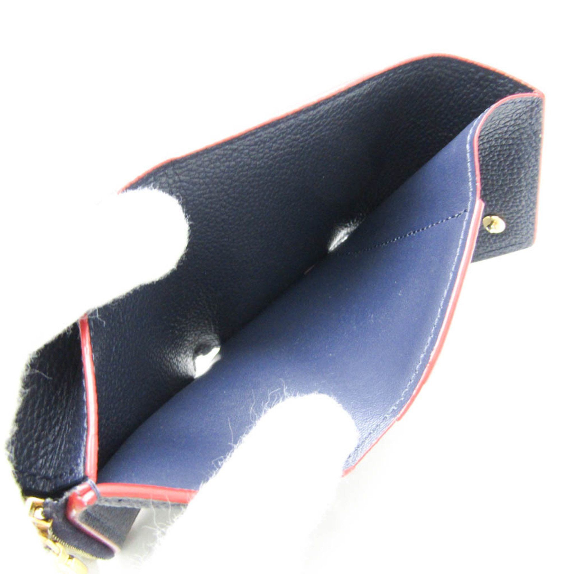 Louis Vuitton Zoé Navy Leather Wallet (Pre-Owned) Size ONE SIZE - 14 Thumbnail