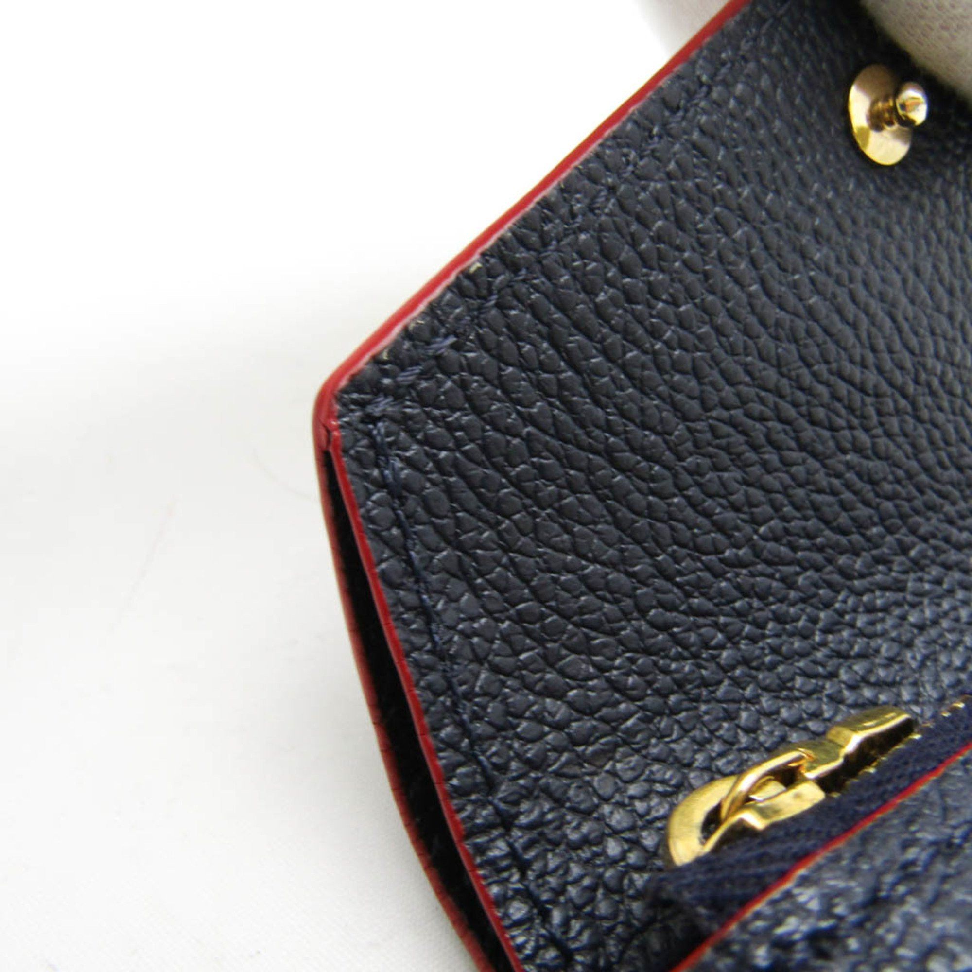 Louis Vuitton Zoé Navy Leather Wallet (Pre-Owned) Size ONE SIZE - 10 Thumbnail