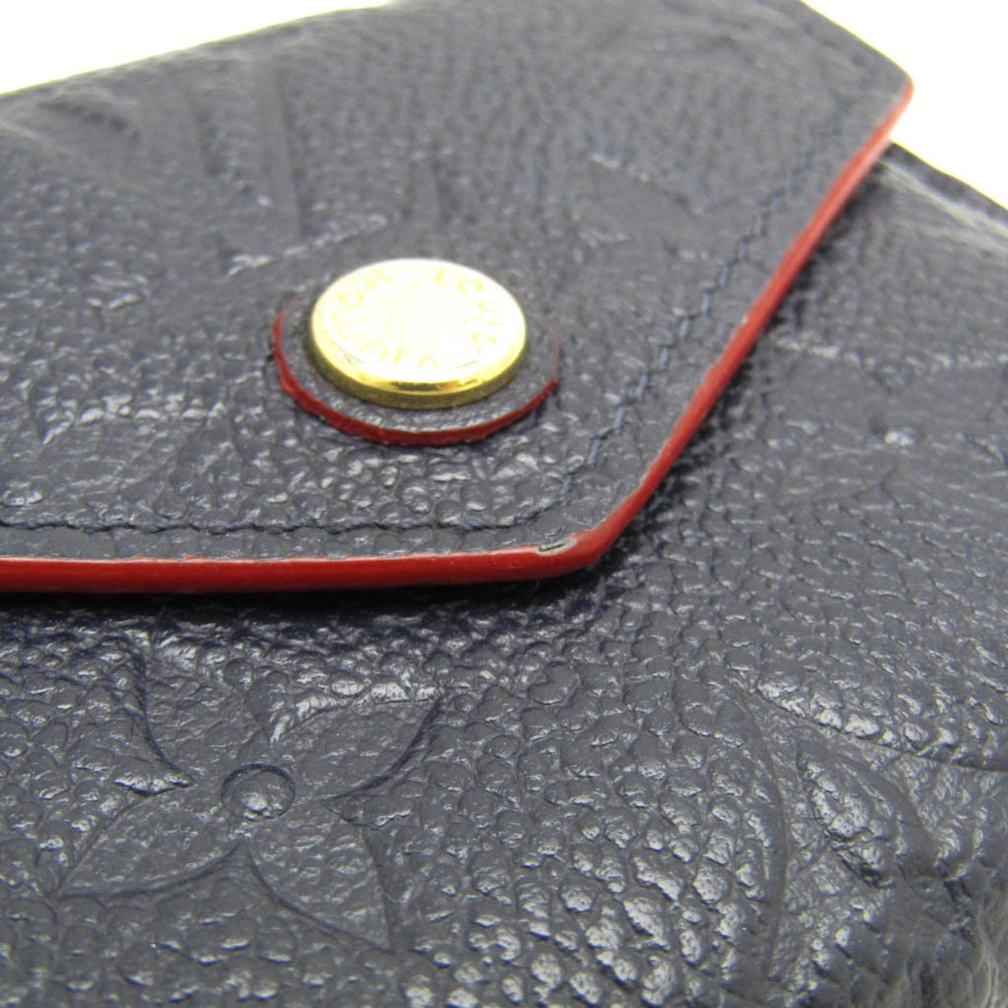 Louis Vuitton Zoé Navy Leather Wallet (Pre-Owned) Size ONE SIZE - 6 Thumbnail