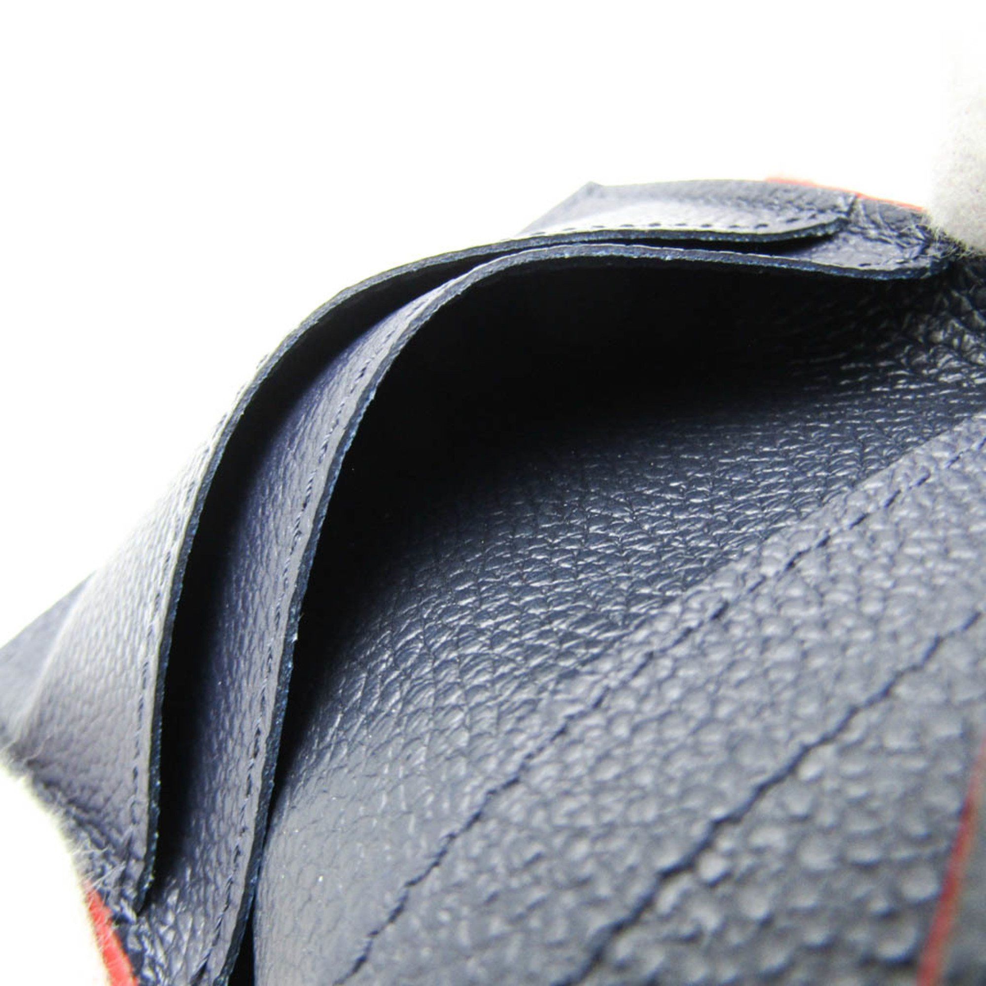 Louis Vuitton Zoé Navy Leather Wallet (Pre-Owned) Size ONE SIZE - 11 Thumbnail