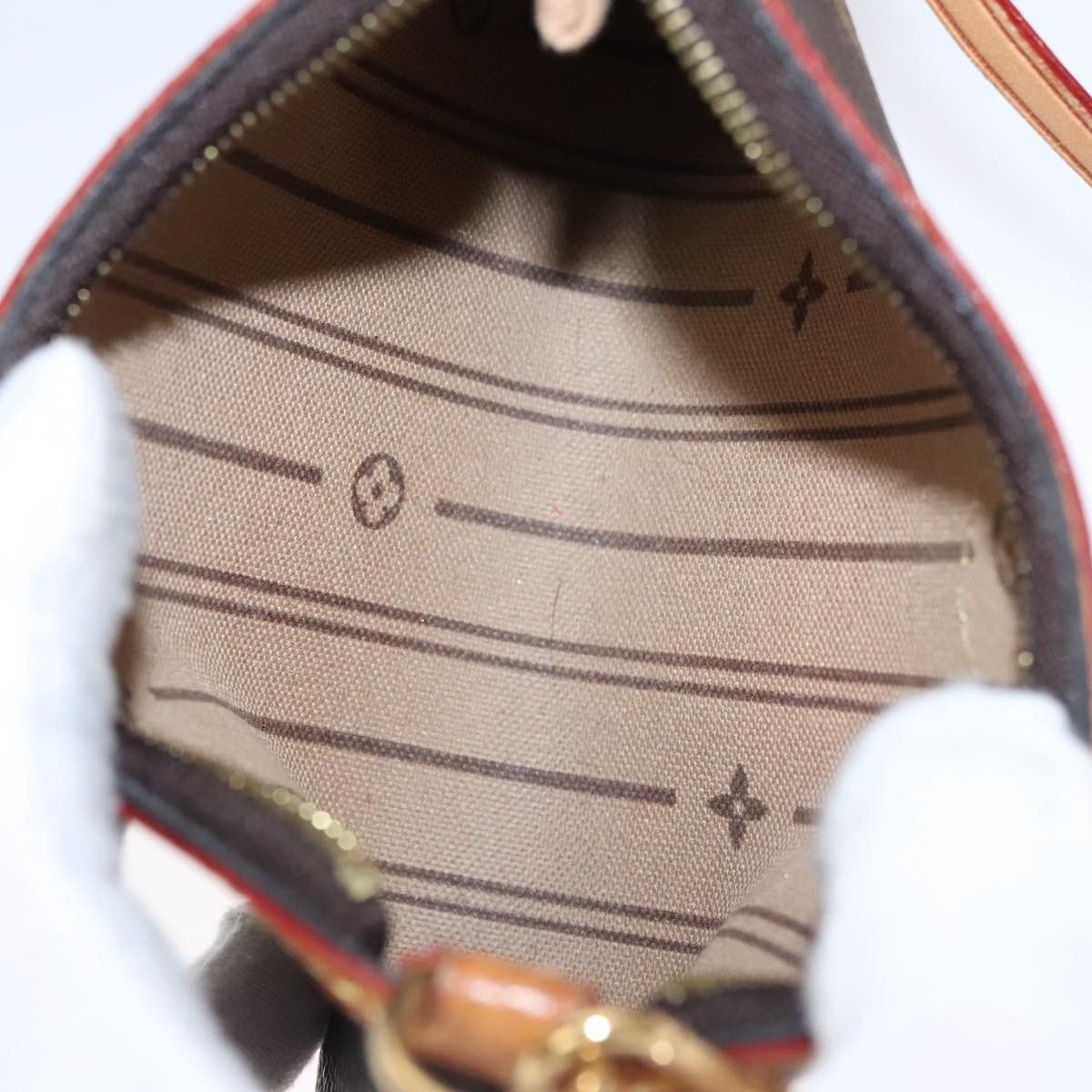 Louis Vuitton Pochette Brown Canvas Clutch Bag (Pre-Owned) Size ONE SIZE - 15 Thumbnail