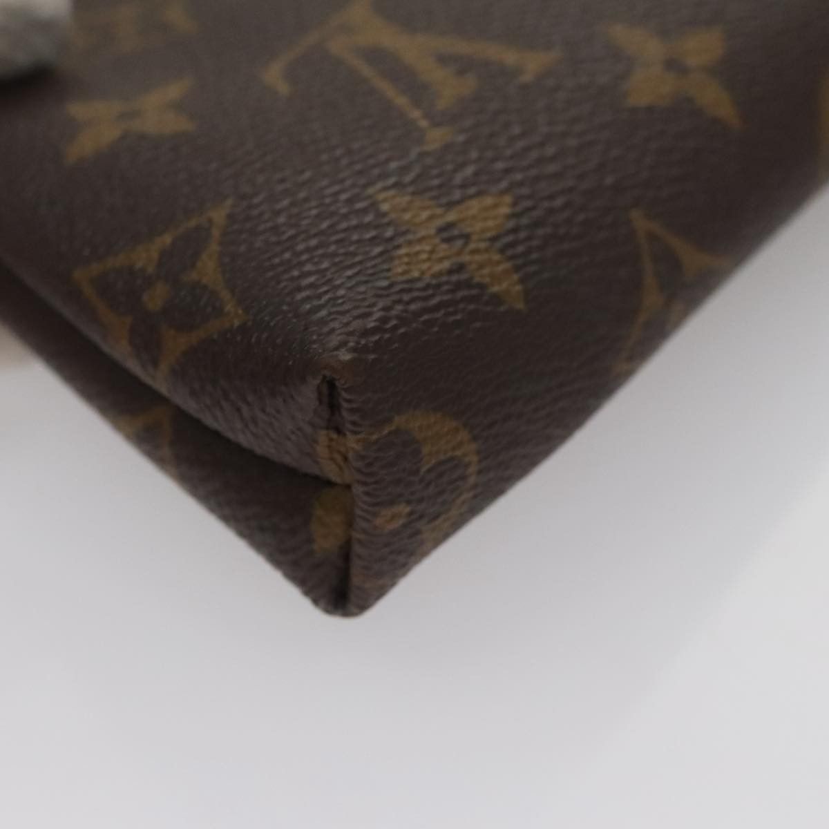 Louis Vuitton Pochette Brown Canvas Clutch Bag (Pre-Owned) Size ONE SIZE - 9 Thumbnail