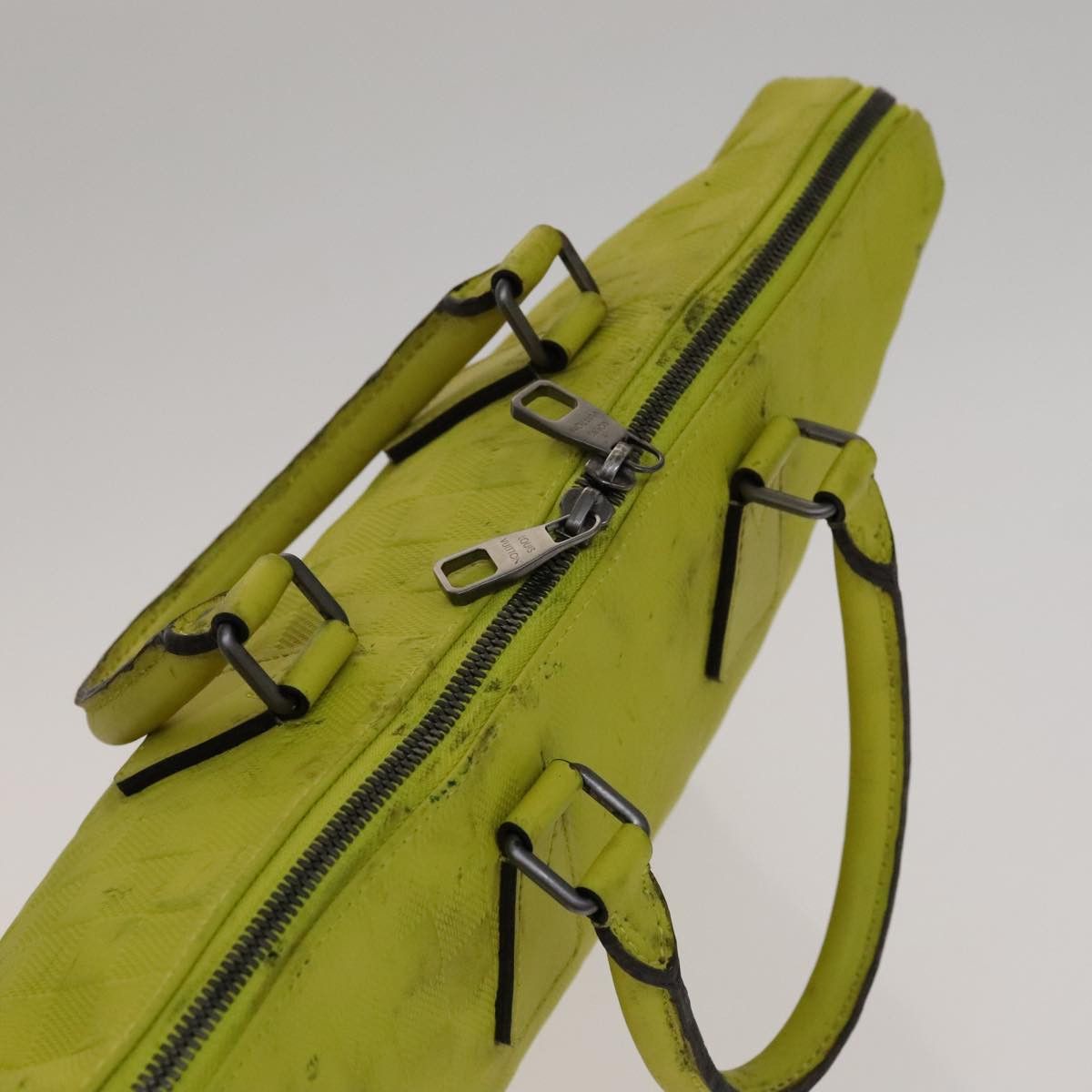 Louis Vuitton Porte Documents Yellow Leather Briefcase Bag (Pre-Owned) Size ONE SIZE - 12 Thumbnail
