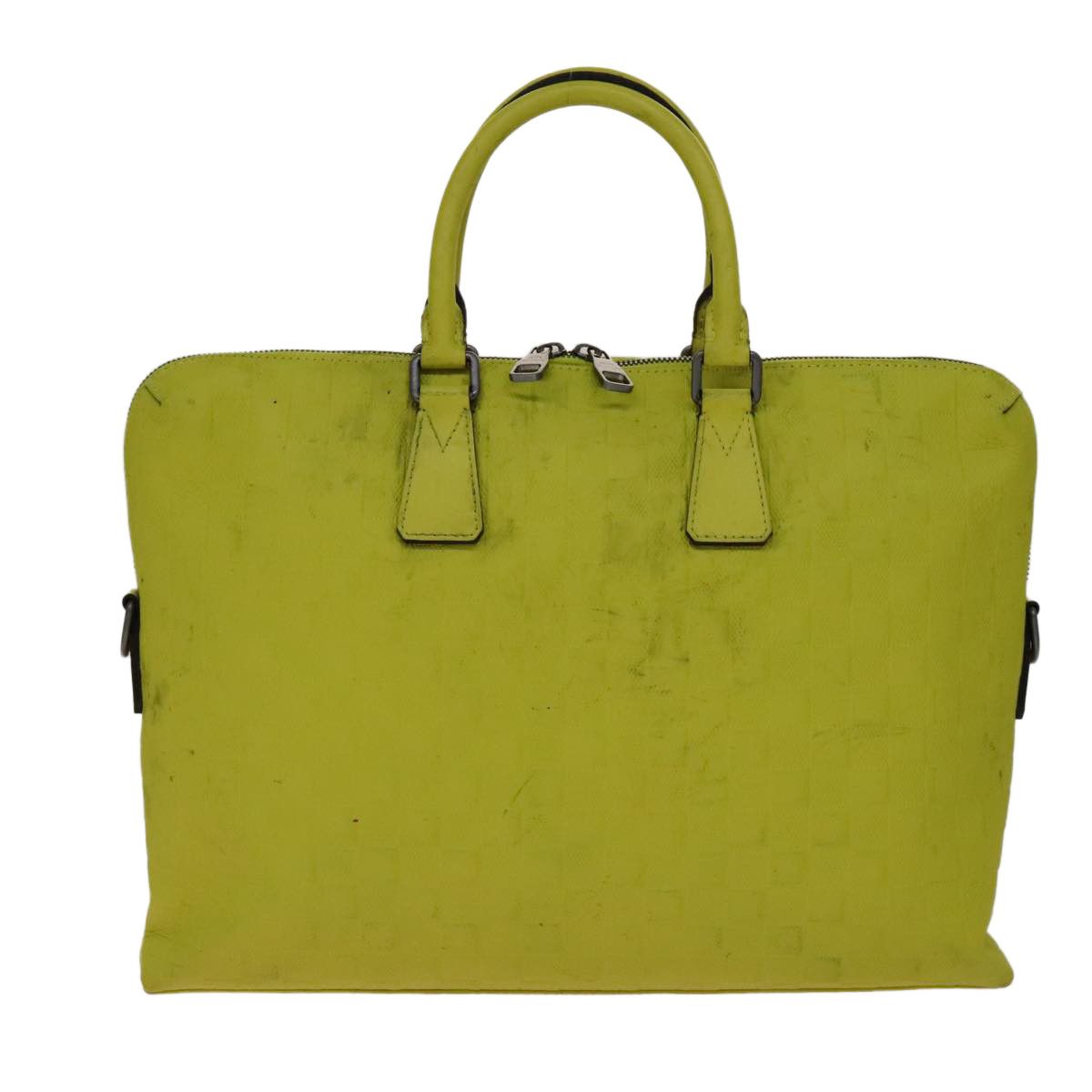 Louis Vuitton Porte Documents Yellow Leather Briefcase Bag (Pre-Owned) Size ONE SIZE - 2 Thumbnail