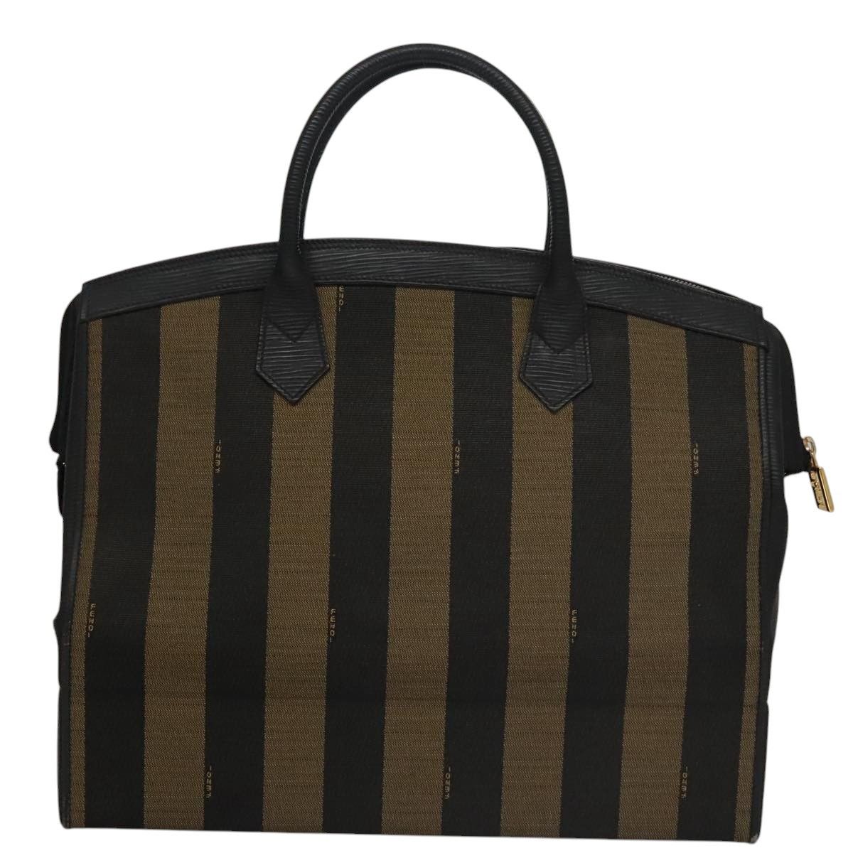 Fendi Pecan Brown Canvas Handbag (Pre-Owned) Size ONE SIZE - 2 Thumbnail