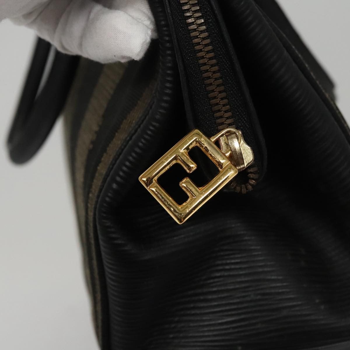 Fendi Pecan Brown Canvas Handbag (Pre-Owned) Size ONE SIZE - 17 Thumbnail