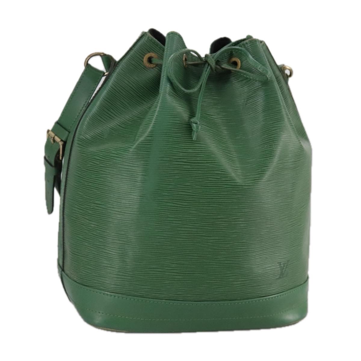 Louis Vuitton Noe Green Leather Shoulder Bag (Pre-Owned) Size ONE SIZE - 19 Thumbnail