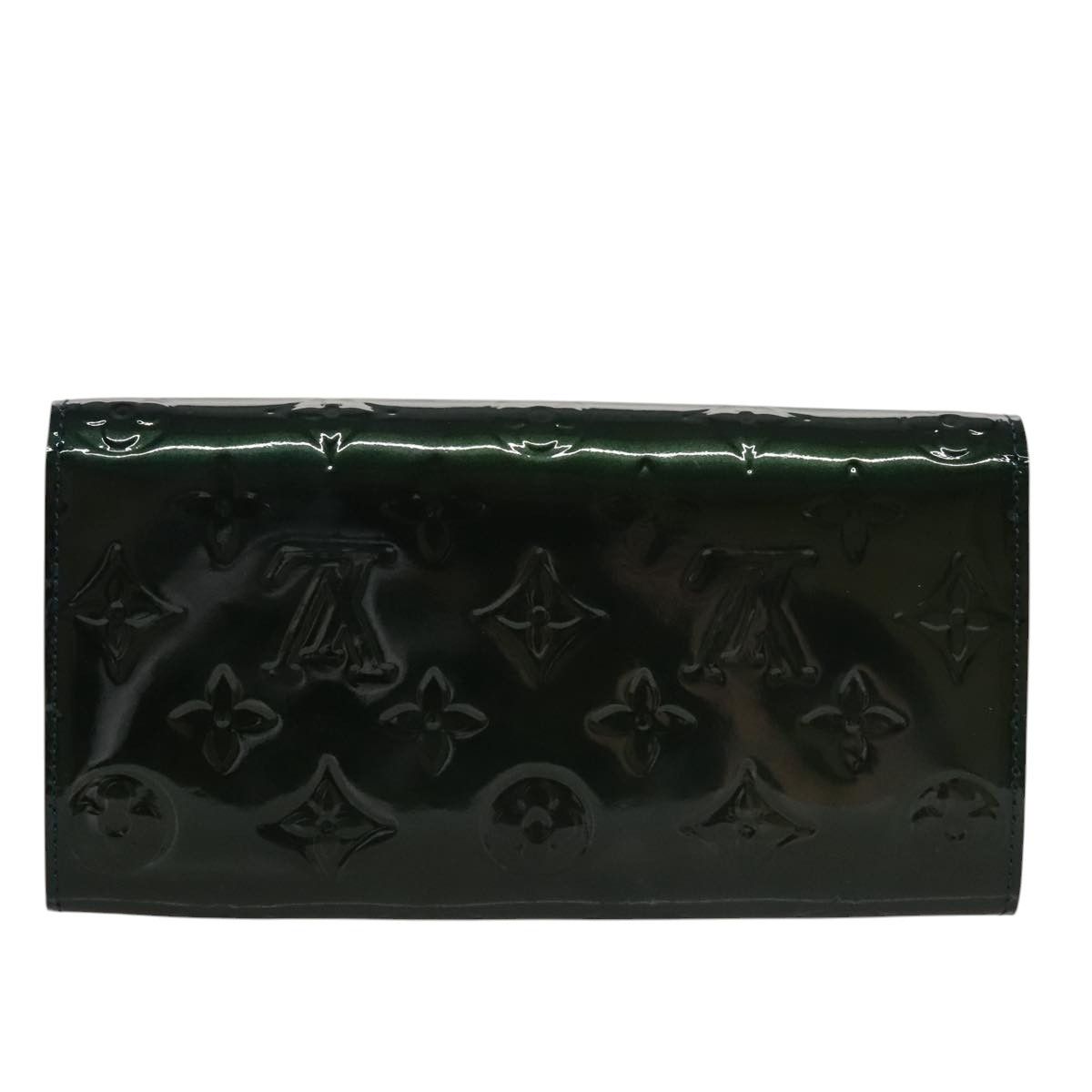 Louis Vuitton Portefeuille Sarah Green Patent Leather Wallet (Pre-Owned) Size ONE SIZE - 2 Thumbnail