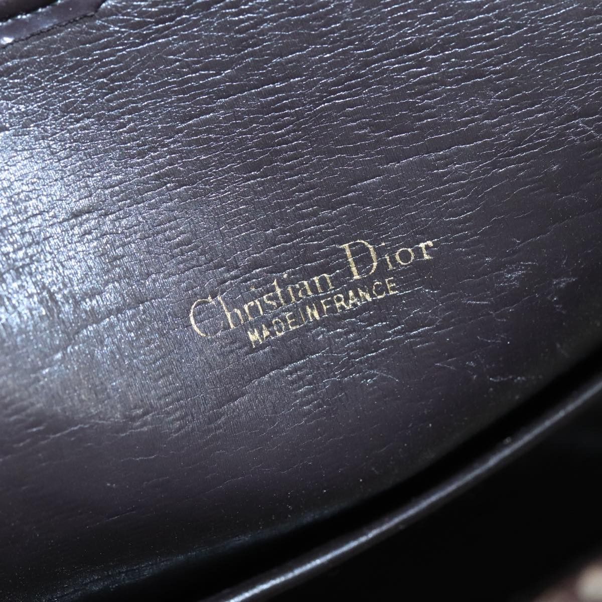 Dior Trotter Brown Canvas Handbag (Pre-Owned) Size ONE SIZE - 14 Thumbnail