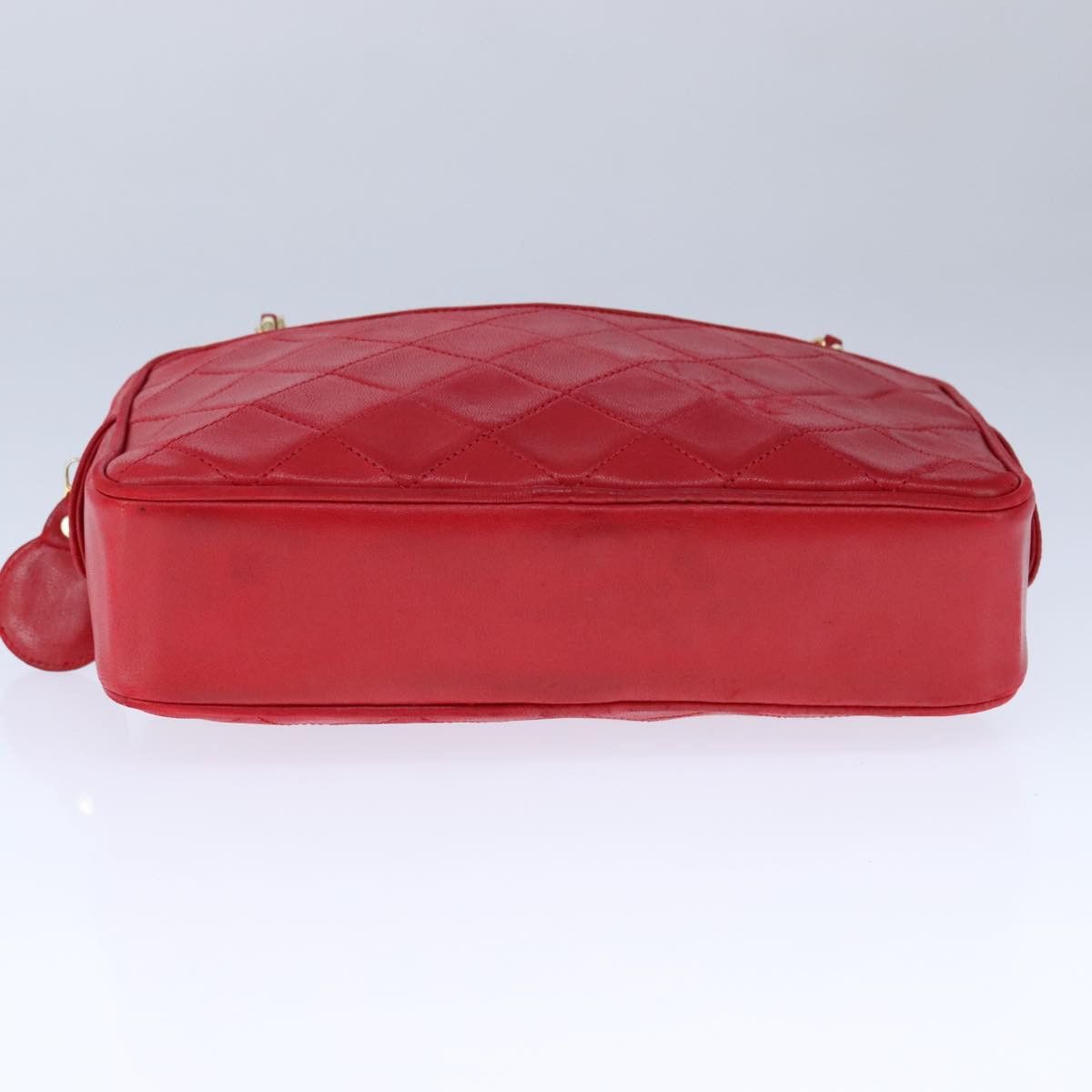 Chanel Camera Red Leather Shoulder Bag (Pre-Owned) Size ONE SIZE - 20 Thumbnail