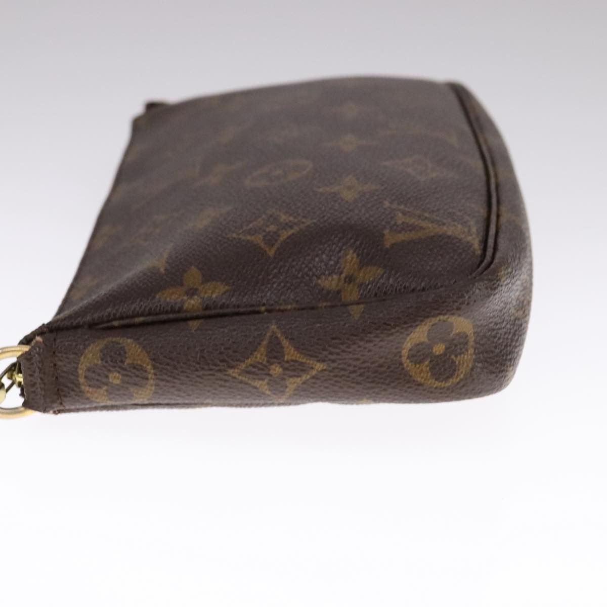 Louis Vuitton Pochette Accessoire Brown Canvas Clutch Bag (Pre-Owned) Size ONE SIZE - 4 Thumbnail