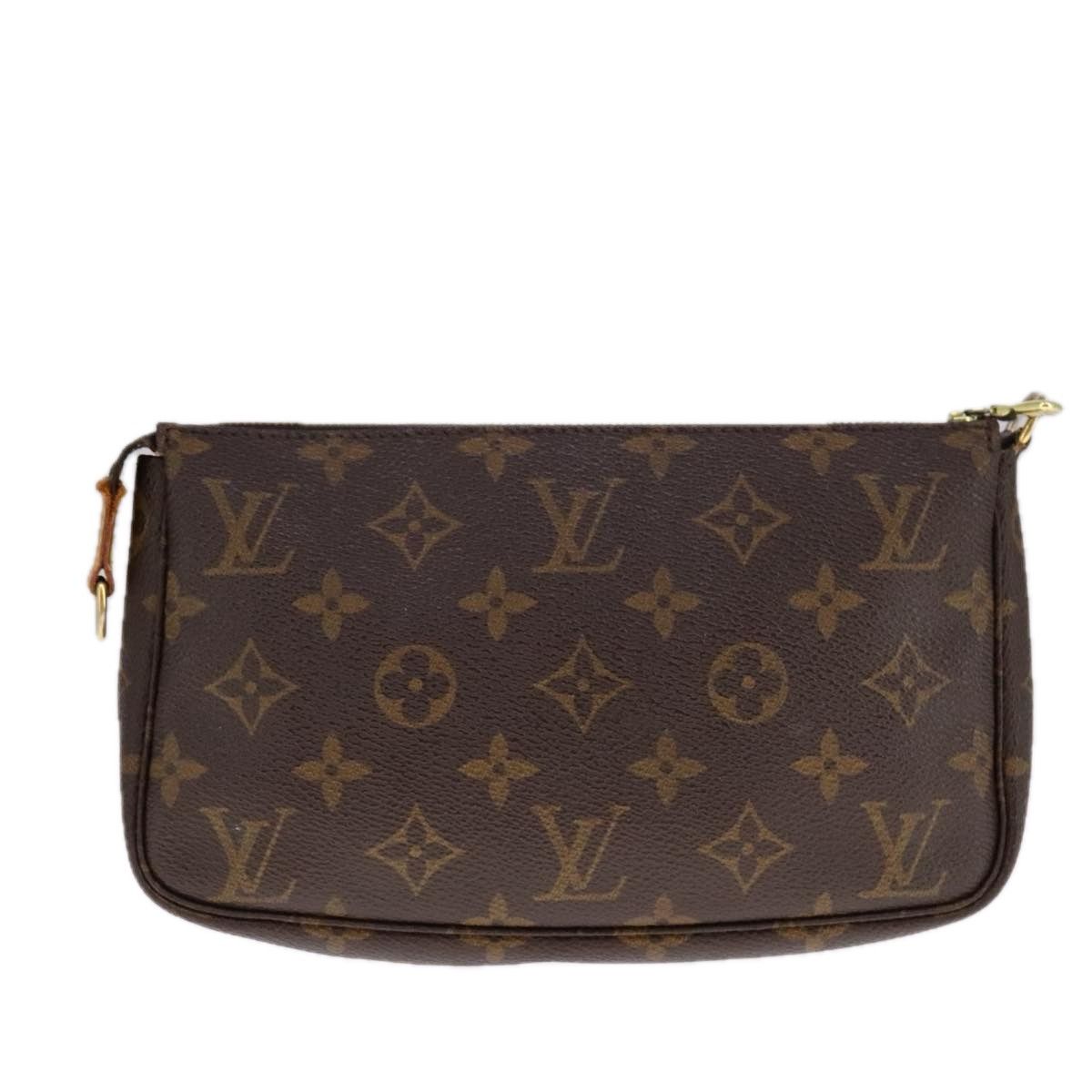 Louis Vuitton Pochette Accessoire Brown Canvas Clutch Bag (Pre-Owned) Size ONE SIZE - 2 Thumbnail