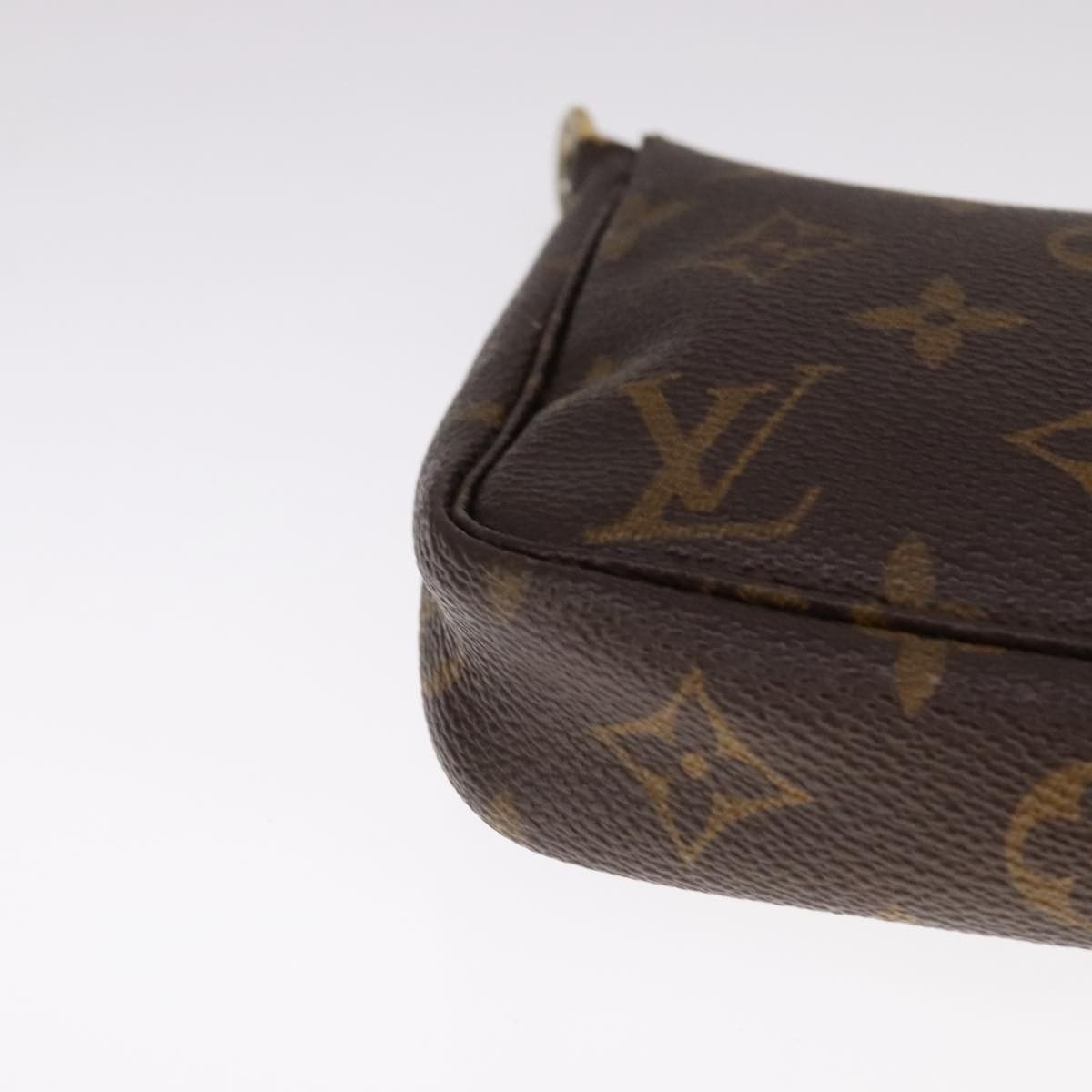 Louis Vuitton Pochette Accessoire Brown Canvas Clutch Bag (Pre-Owned) Size ONE SIZE - 6 Thumbnail