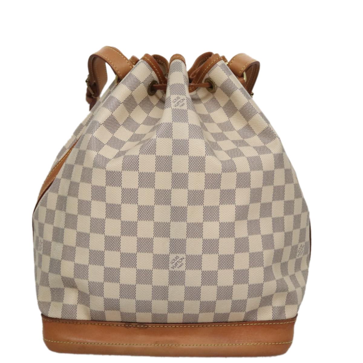 Louis Vuitton Noé White Canvas Shoulder Bag (Pre-Owned) Size ONE SIZE - 2 Thumbnail