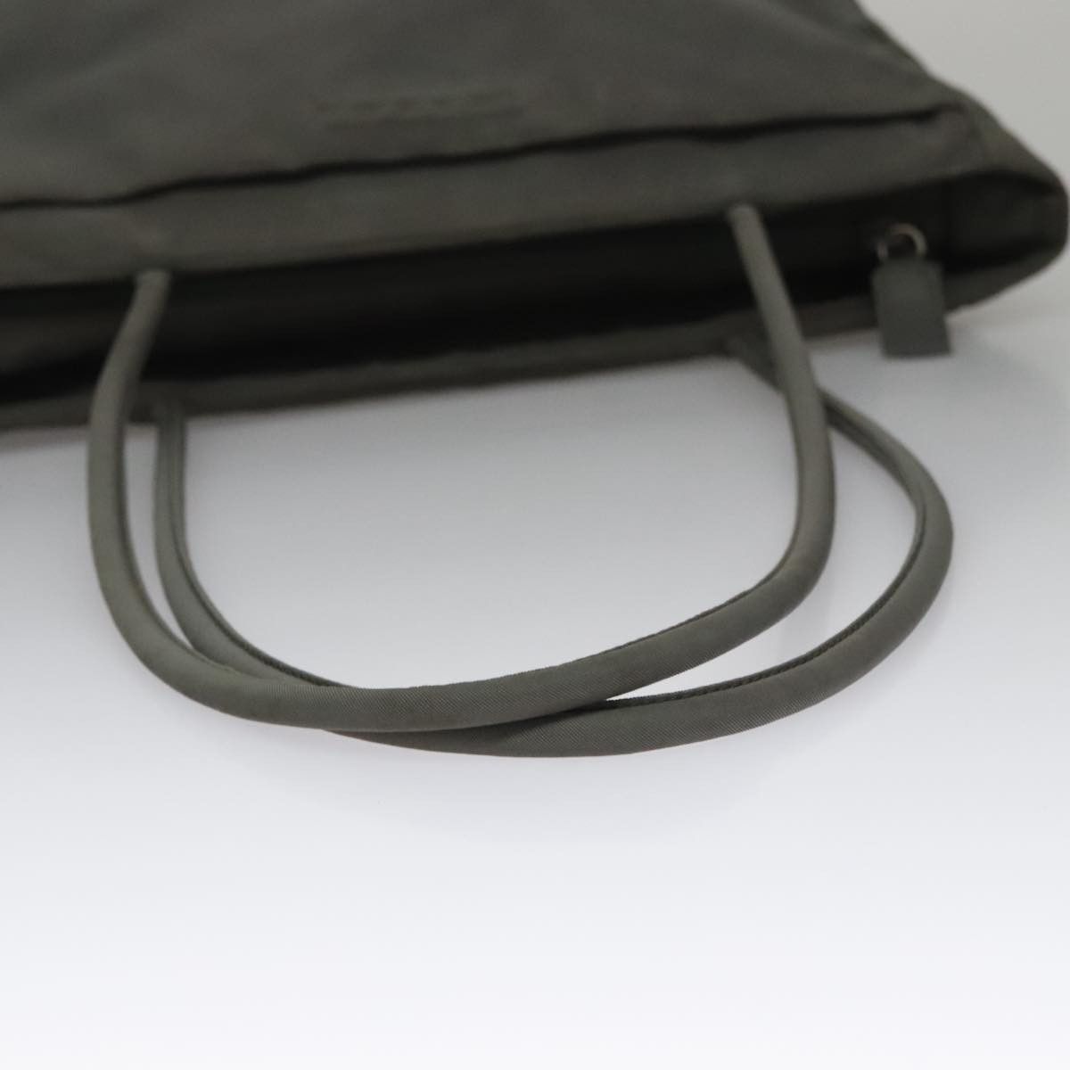 Prada Tessuto Grey Synthetic Tote Bag (Pre-Owned) Size ONE SIZE - 5 Thumbnail