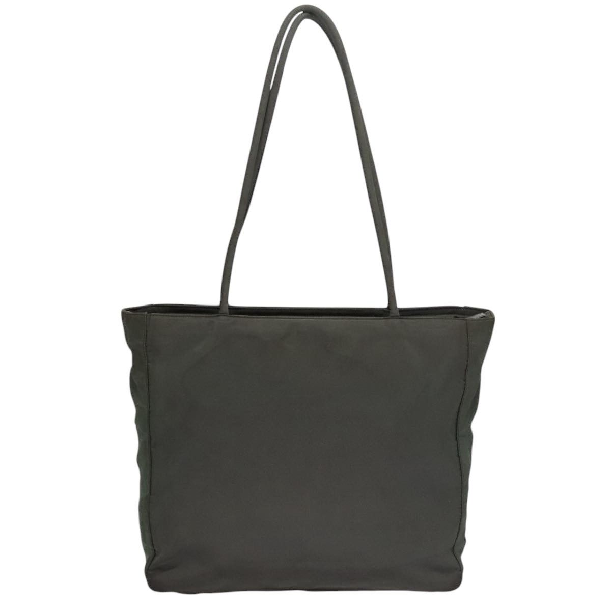 Prada Tessuto Grey Synthetic Tote Bag (Pre-Owned) Size ONE SIZE - 2 Thumbnail