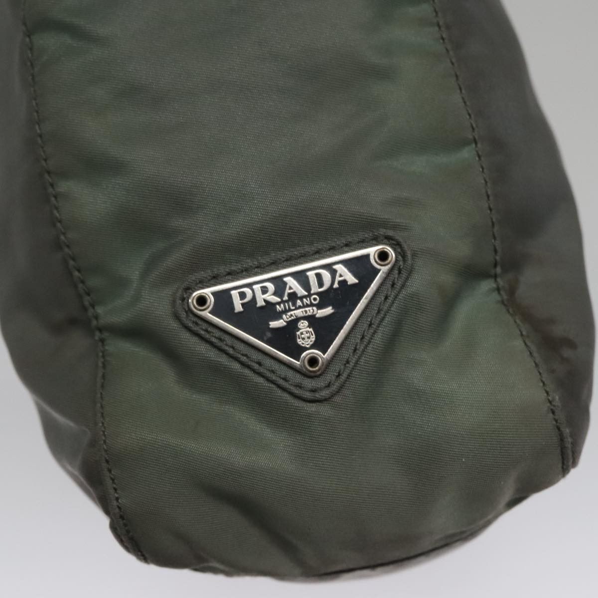 Prada Tessuto Grey Synthetic Tote Bag (Pre-Owned) Size ONE SIZE - 19 Thumbnail