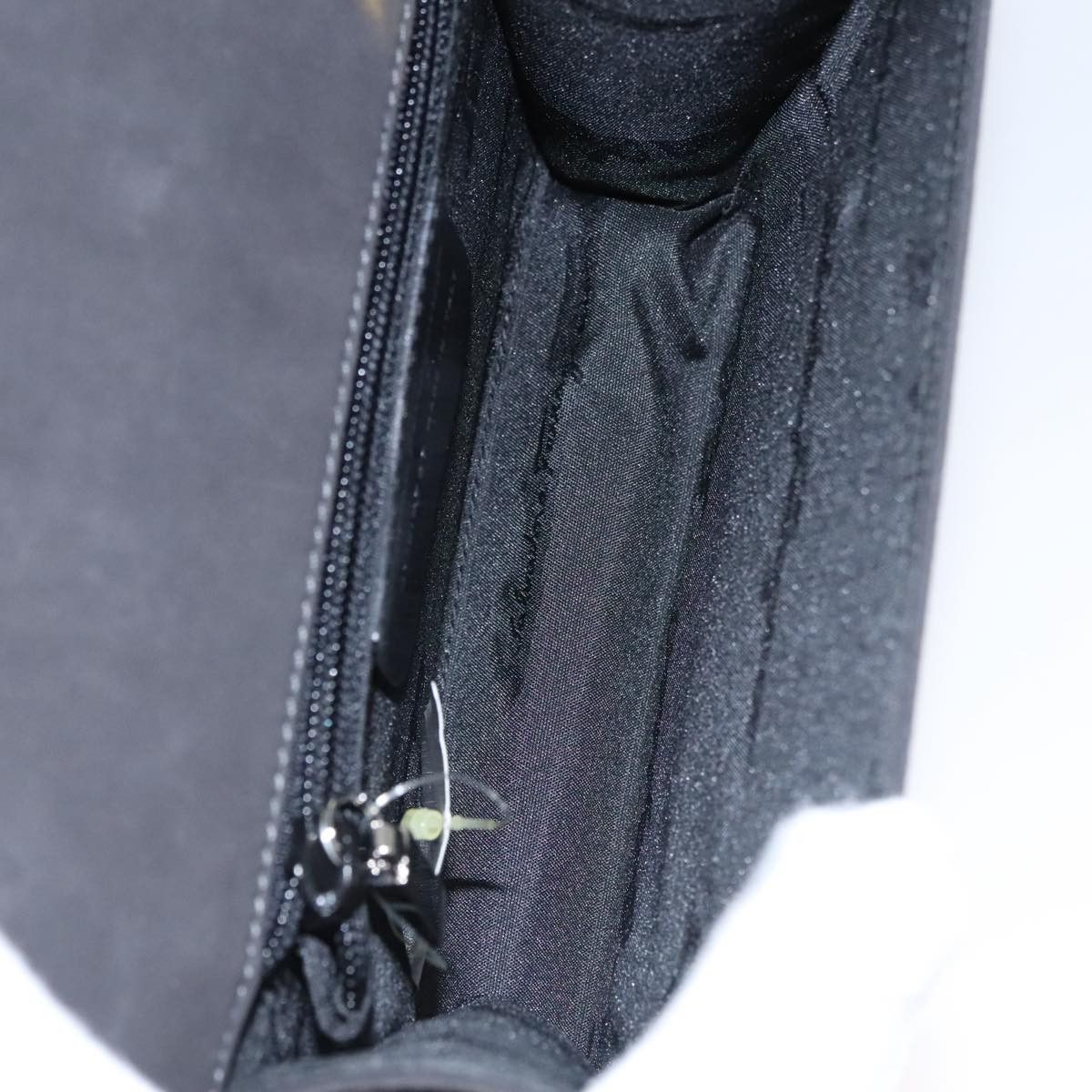 Salvatore Ferragamo Black Suede Handbag (Pre-Owned) Size ONE SIZE - 12 Thumbnail