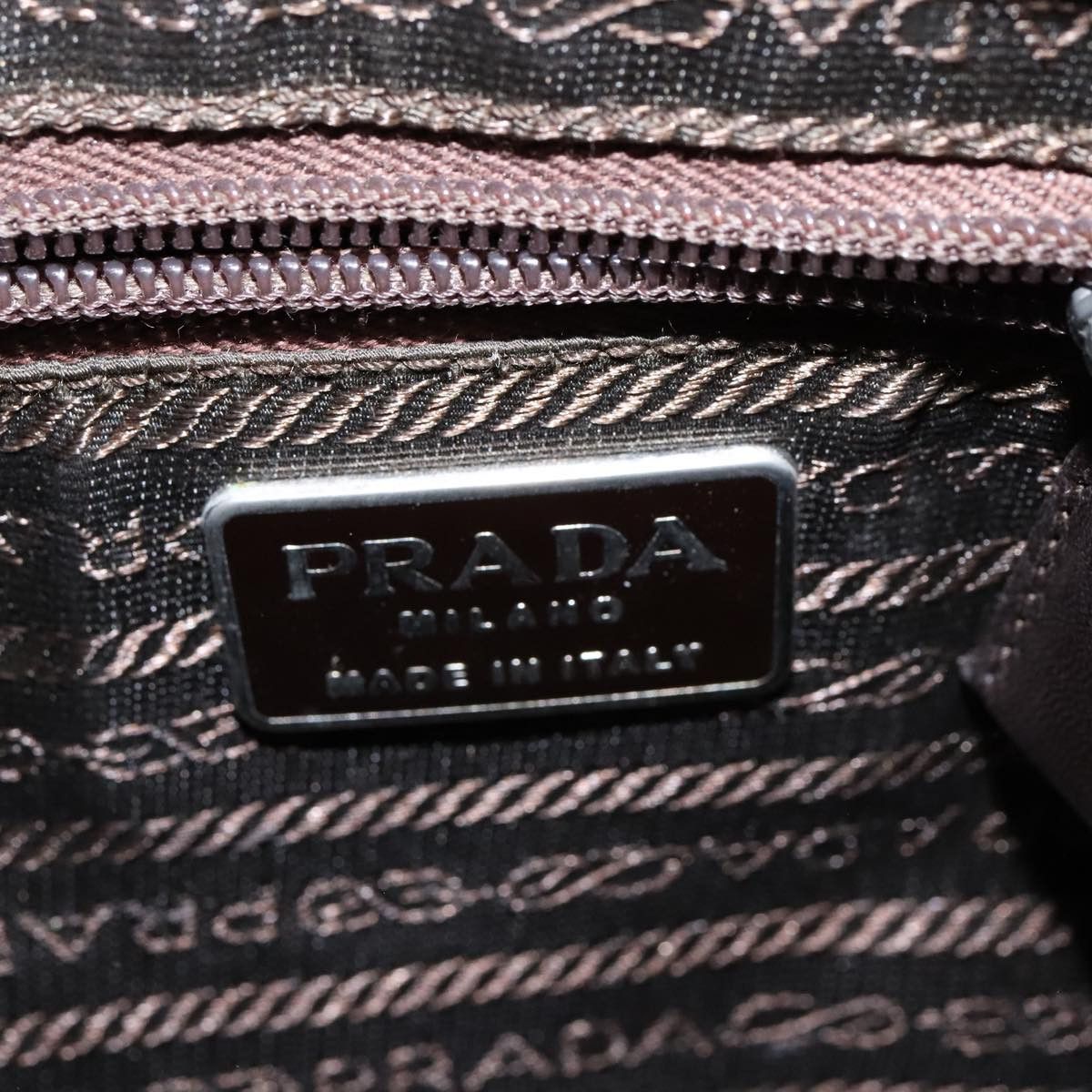 Prada Beige Leather Shoulder Bag (Pre-Owned) Size ONE SIZE - 14 Thumbnail