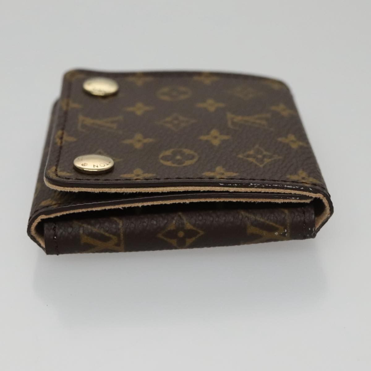 Louis Vuitton Jewelry Case Brown Canvas Wallet (Pre-Owned) Size ONE SIZE - 3 Thumbnail