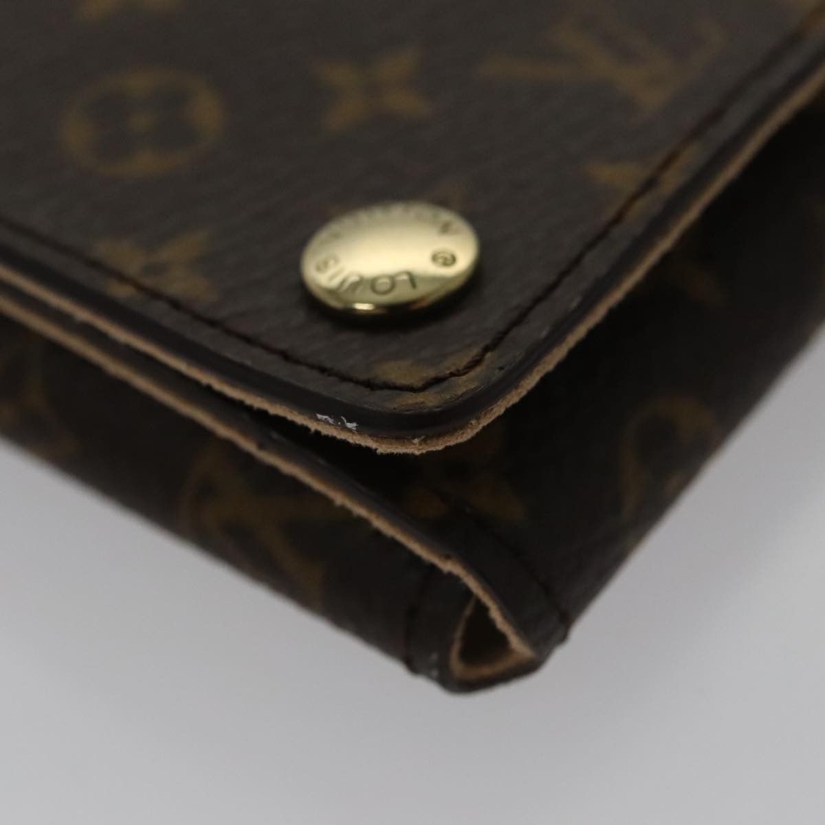 Louis Vuitton Jewelry Case Brown Canvas Wallet (Pre-Owned) Size ONE SIZE - 6 Thumbnail