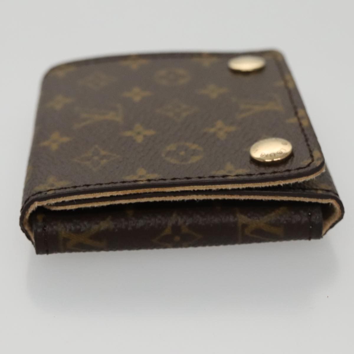 Louis Vuitton Jewelry Case Brown Canvas Wallet (Pre-Owned) Size ONE SIZE - 4 Thumbnail