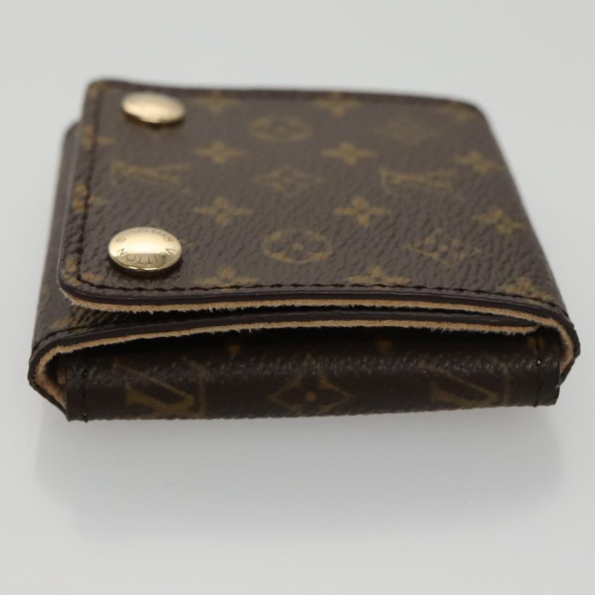 Louis Vuitton Jewelry Case Brown Canvas Wallet (Pre-Owned) Size ONE SIZE - 3 Thumbnail