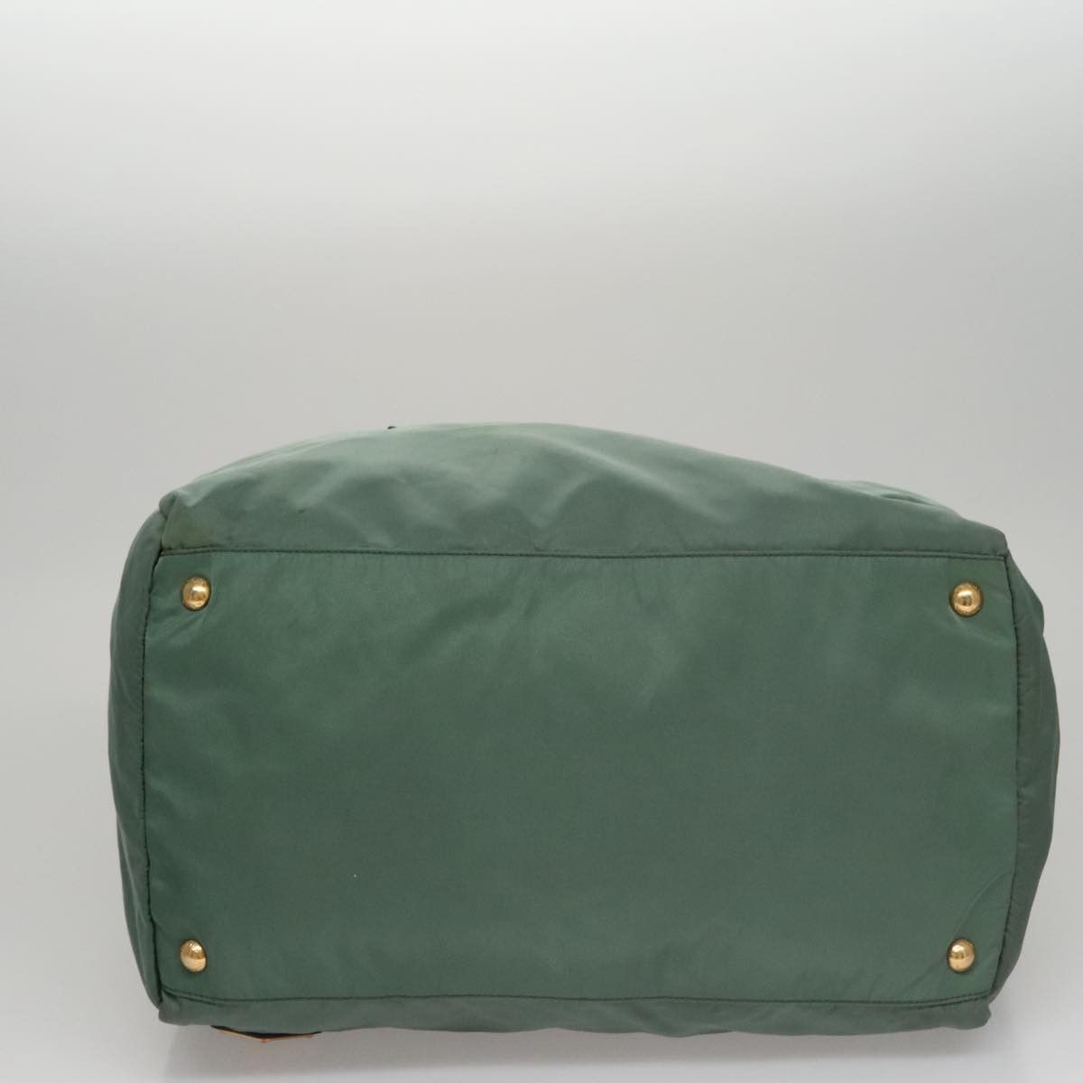 Prada Tessuto Green Synthetic Travel Bag (Pre-Owned) Size ONE SIZE - 5 Thumbnail