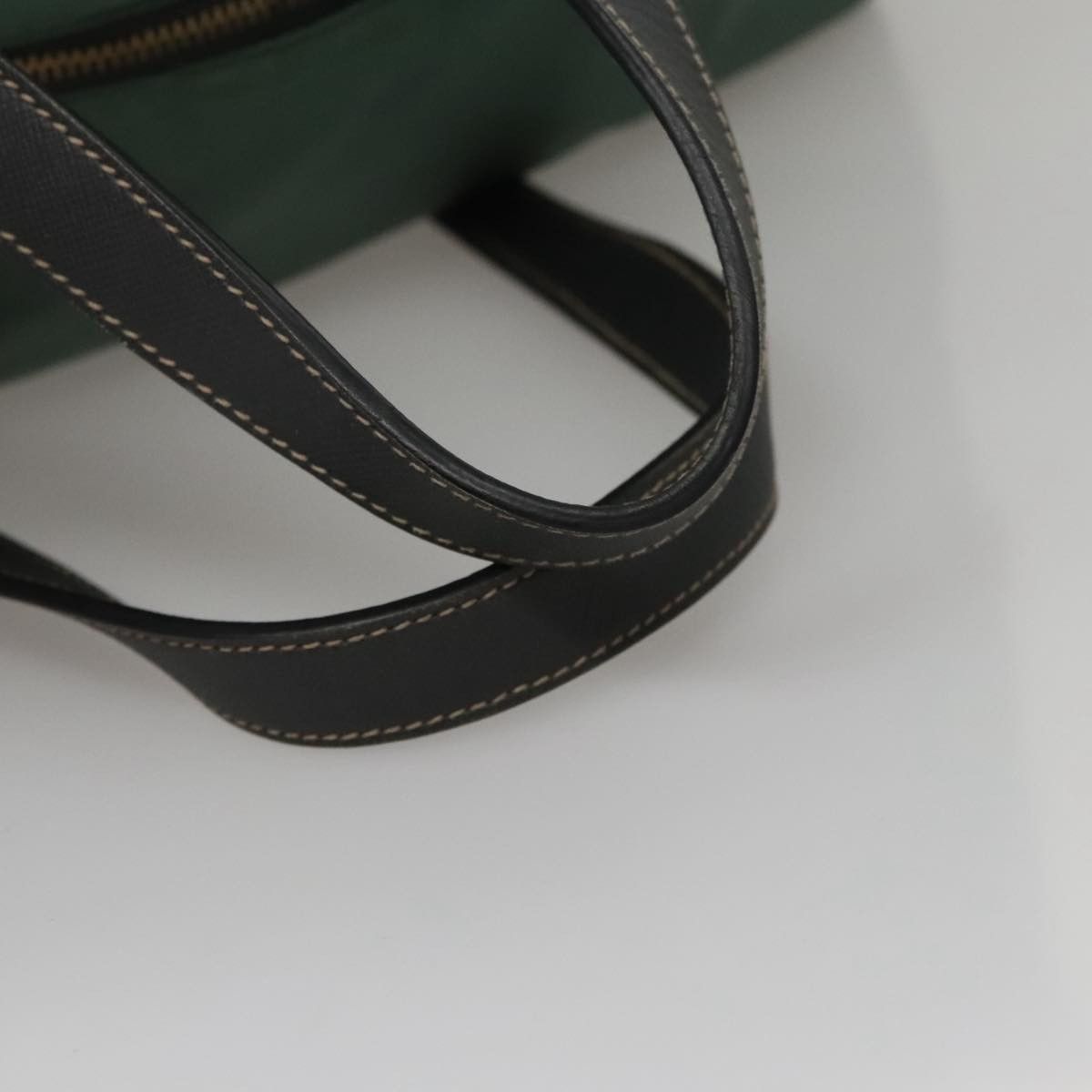 Prada Tessuto Green Synthetic Travel Bag (Pre-Owned) Size ONE SIZE - 4 Thumbnail