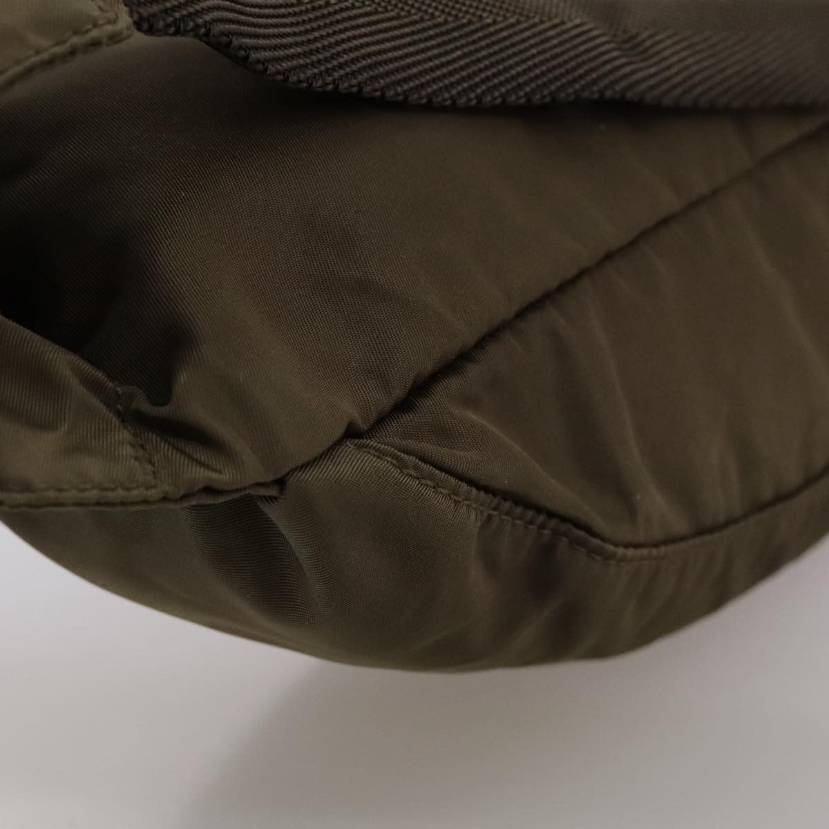 Prada Re-Nylon Khaki Synthetic Shoulder Bag (Pre-Owned) Size ONE SIZE - 8 Thumbnail