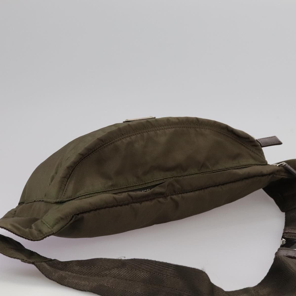Prada Re-Nylon Khaki Synthetic Shoulder Bag (Pre-Owned) Size ONE SIZE - 16 Thumbnail