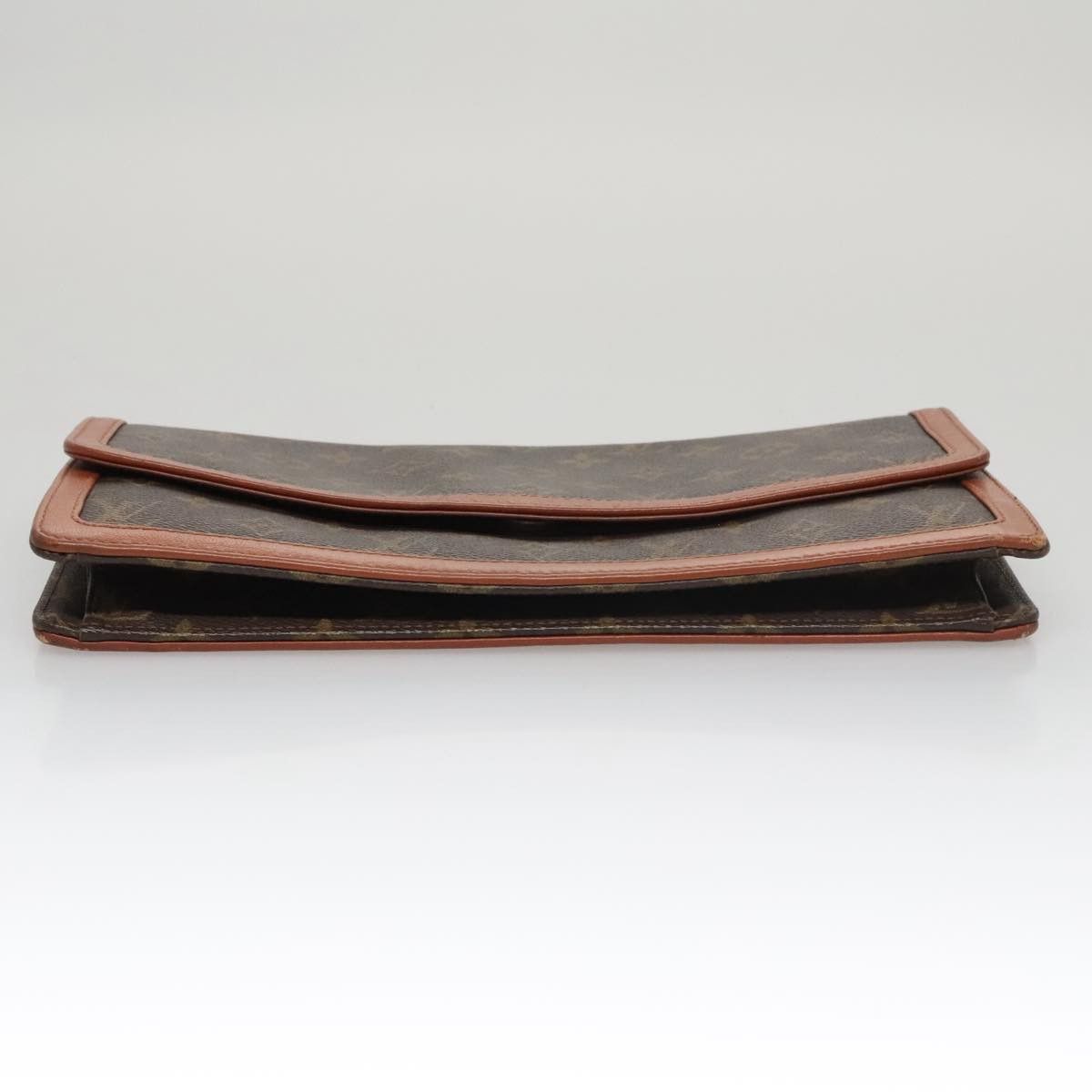 Louis Vuitton Pochette Dame Brown Canvas Clutch Bag (Pre-Owned) Size ONE SIZE - 14 Thumbnail