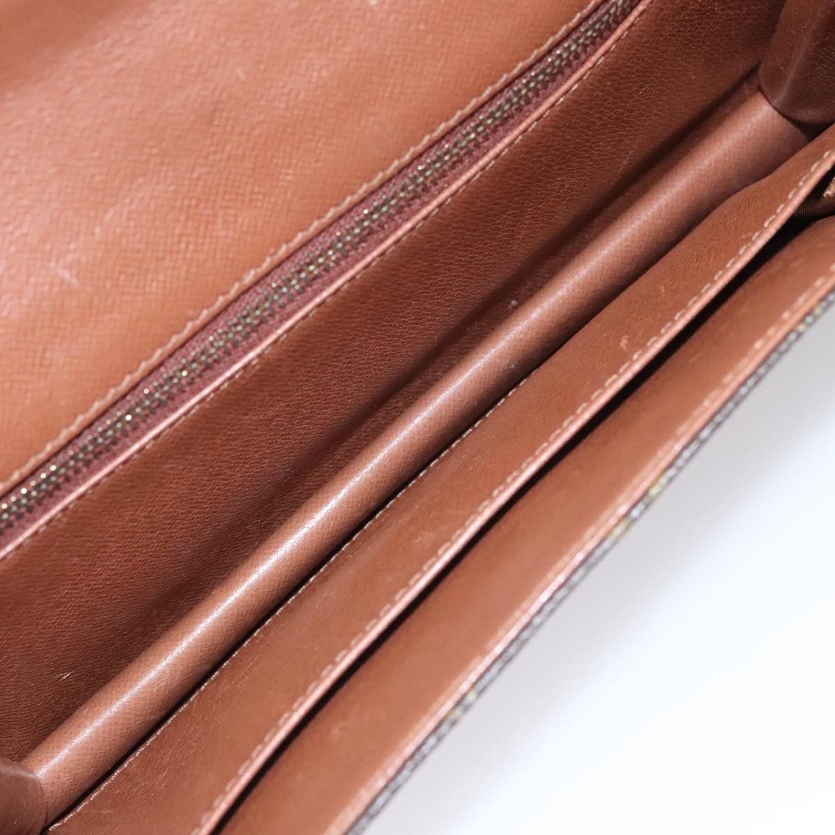 Louis Vuitton Pochette Dame Brown Canvas Clutch Bag (Pre-Owned) Size ONE SIZE - 9 Thumbnail