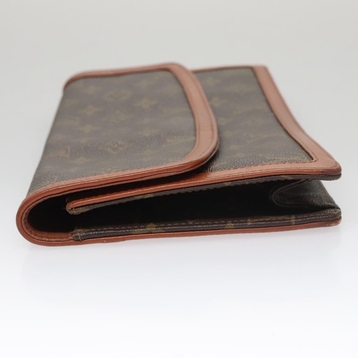 Louis Vuitton Pochette Dame Brown Canvas Clutch Bag (Pre-Owned) Size ONE SIZE - 4 Thumbnail