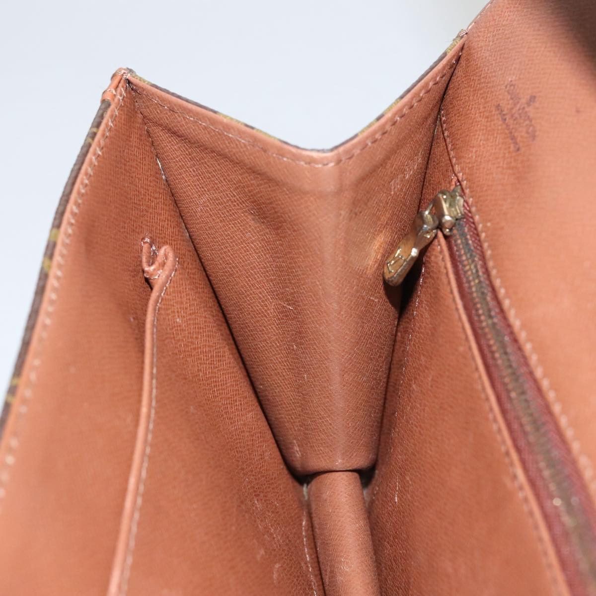 Louis Vuitton Pochette Dame Brown Canvas Clutch Bag (Pre-Owned) Size ONE SIZE - 17 Thumbnail