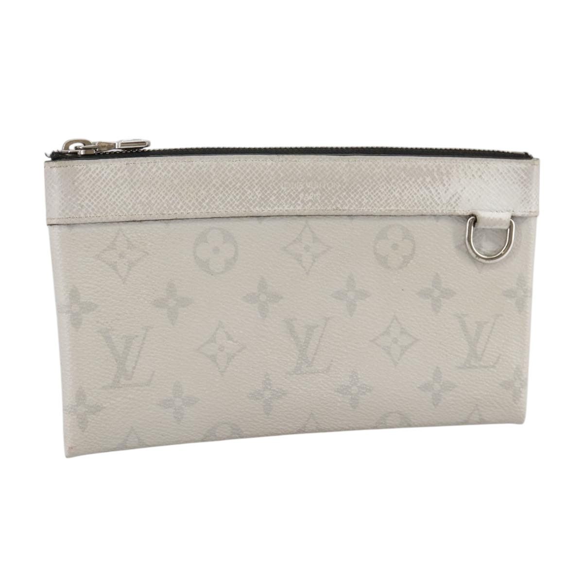 Louis Vuitton Discovery Grey Canvas Clutch Bag (Pre-Owned) Size ONE SIZE - 15 Thumbnail