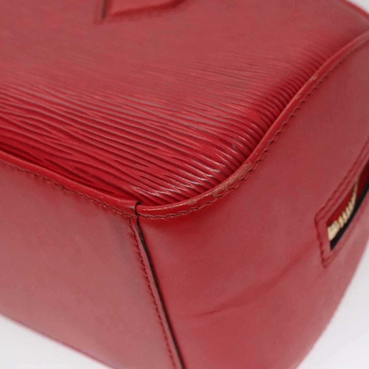 Louis Vuitton Jasmine Red Leather Handbag (Pre-Owned) Size ONE SIZE - 8 Thumbnail
