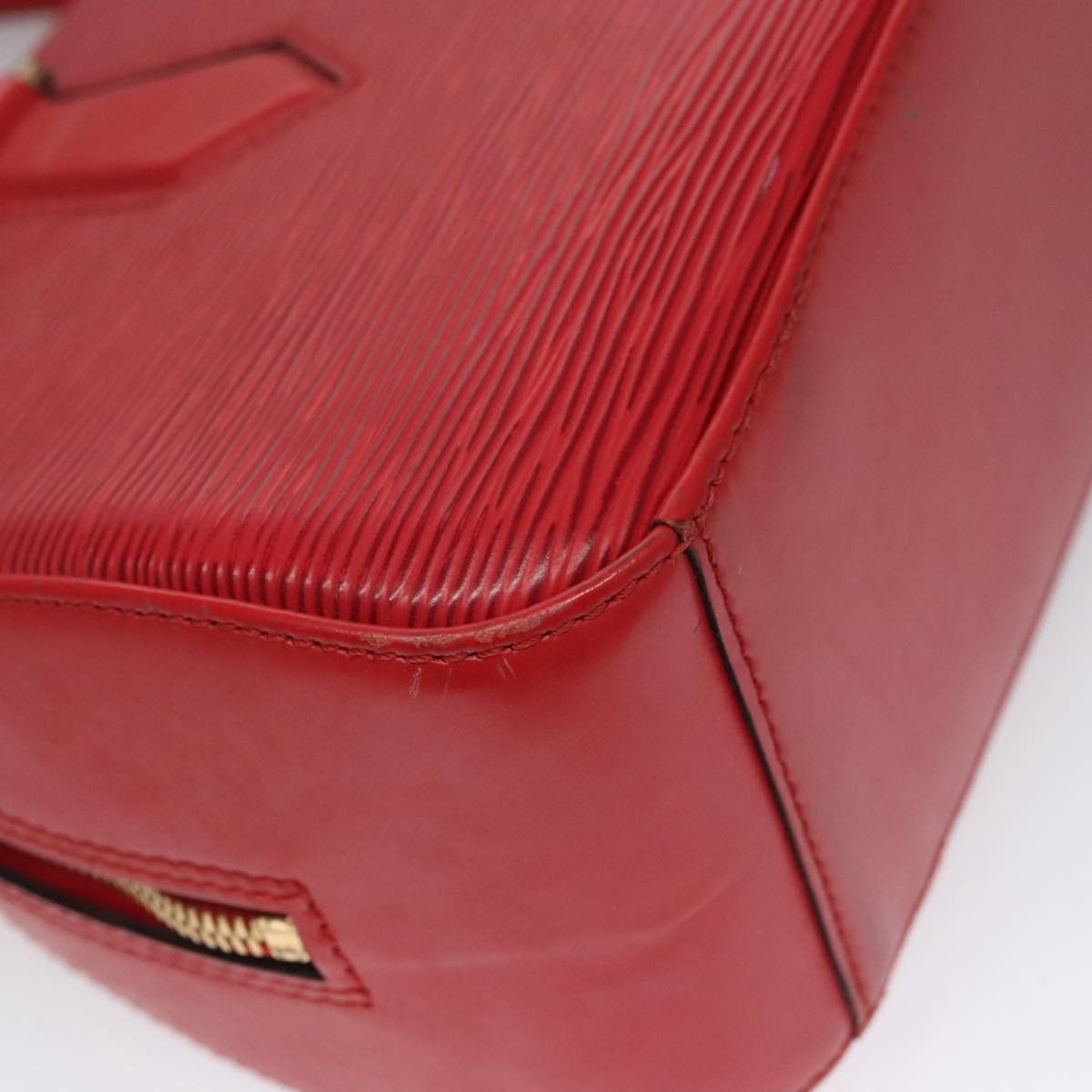Louis Vuitton Jasmine Red Leather Handbag (Pre-Owned) Size ONE SIZE - 7 Thumbnail