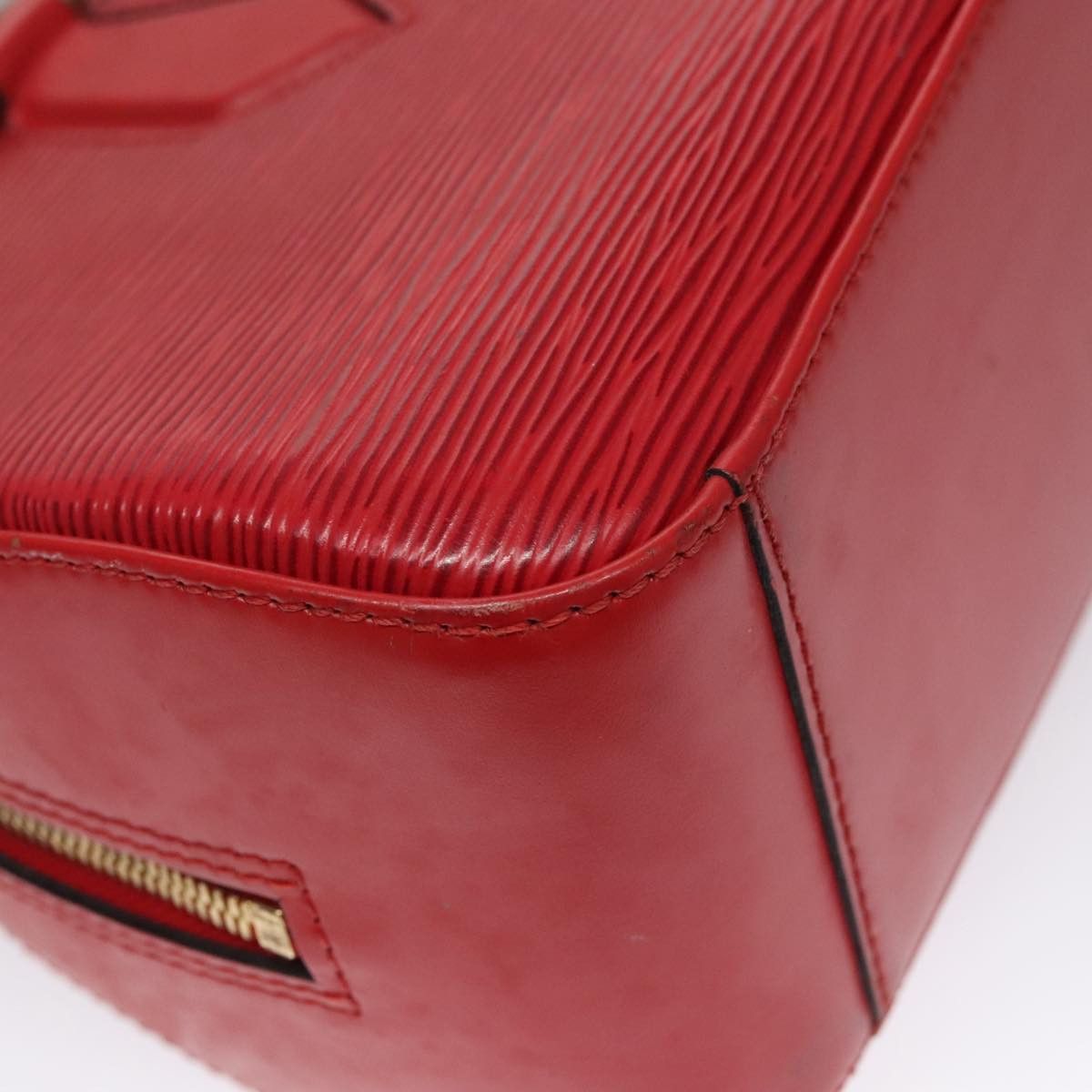 Louis Vuitton Jasmine Red Leather Handbag (Pre-Owned) Size ONE SIZE - 9 Thumbnail