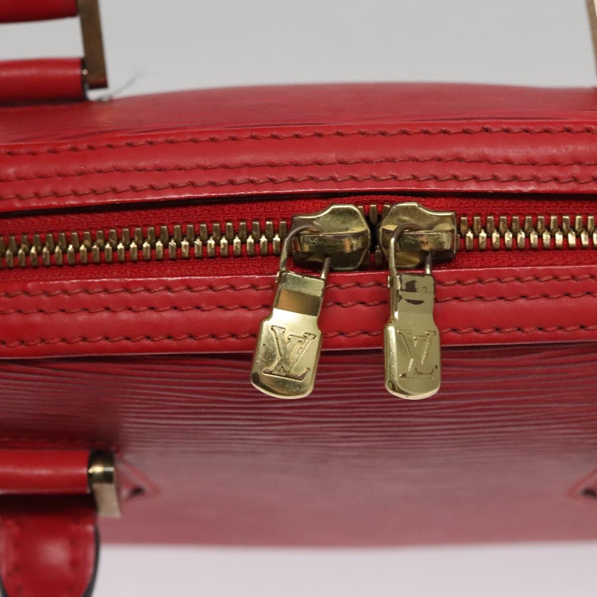 Louis Vuitton Jasmine Red Leather Handbag (Pre-Owned) Size ONE SIZE - 12 Thumbnail