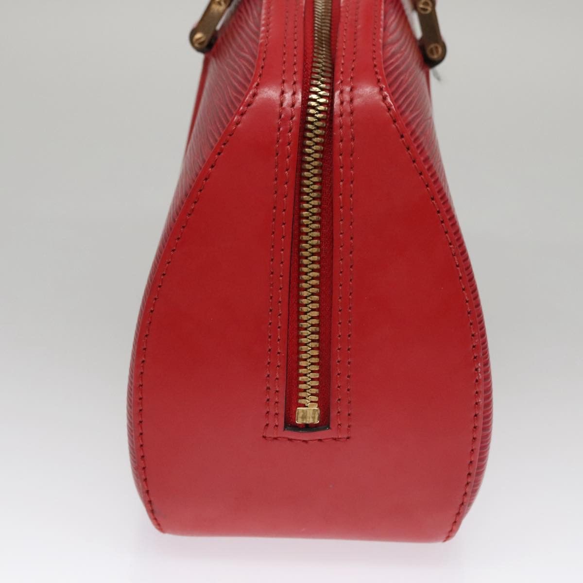 Louis Vuitton Jasmine Red Leather Handbag (Pre-Owned) Size ONE SIZE - 4 Thumbnail