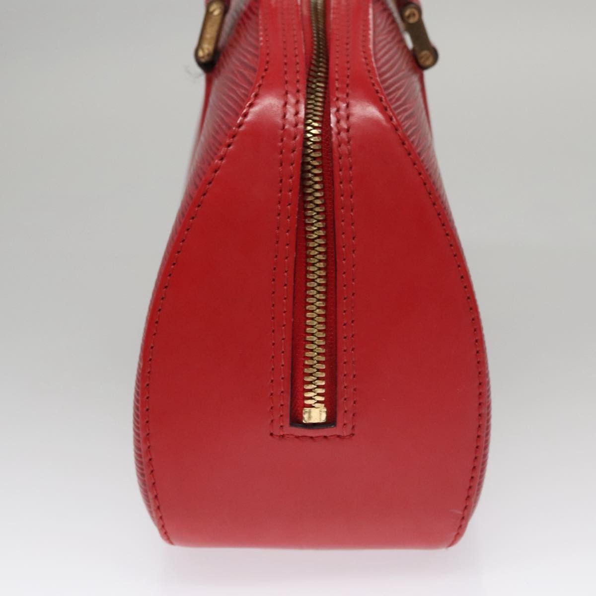 Louis Vuitton Jasmine Red Leather Handbag (Pre-Owned) Size ONE SIZE - 3 Thumbnail