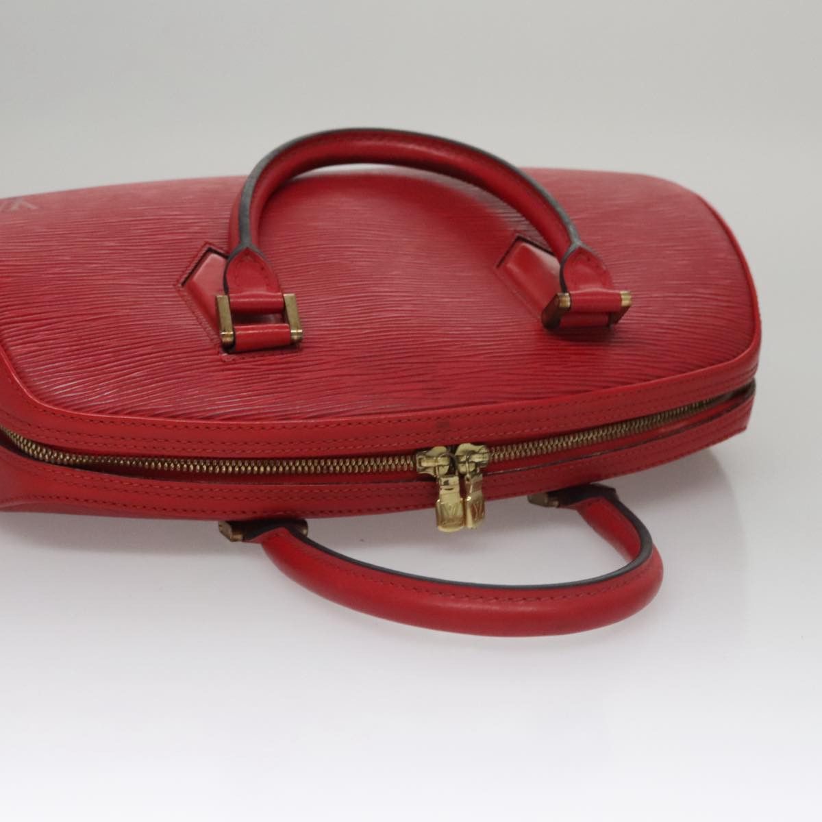 Louis Vuitton Jasmine Red Leather Handbag (Pre-Owned) Size ONE SIZE - 5 Thumbnail
