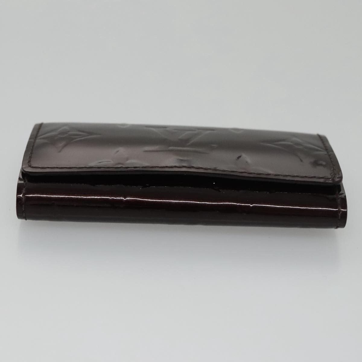 Louis Vuitton Multiclés 4 Burgundy Patent Leather Wallet (Pre-Owned) Size ONE SIZE - 6 Thumbnail