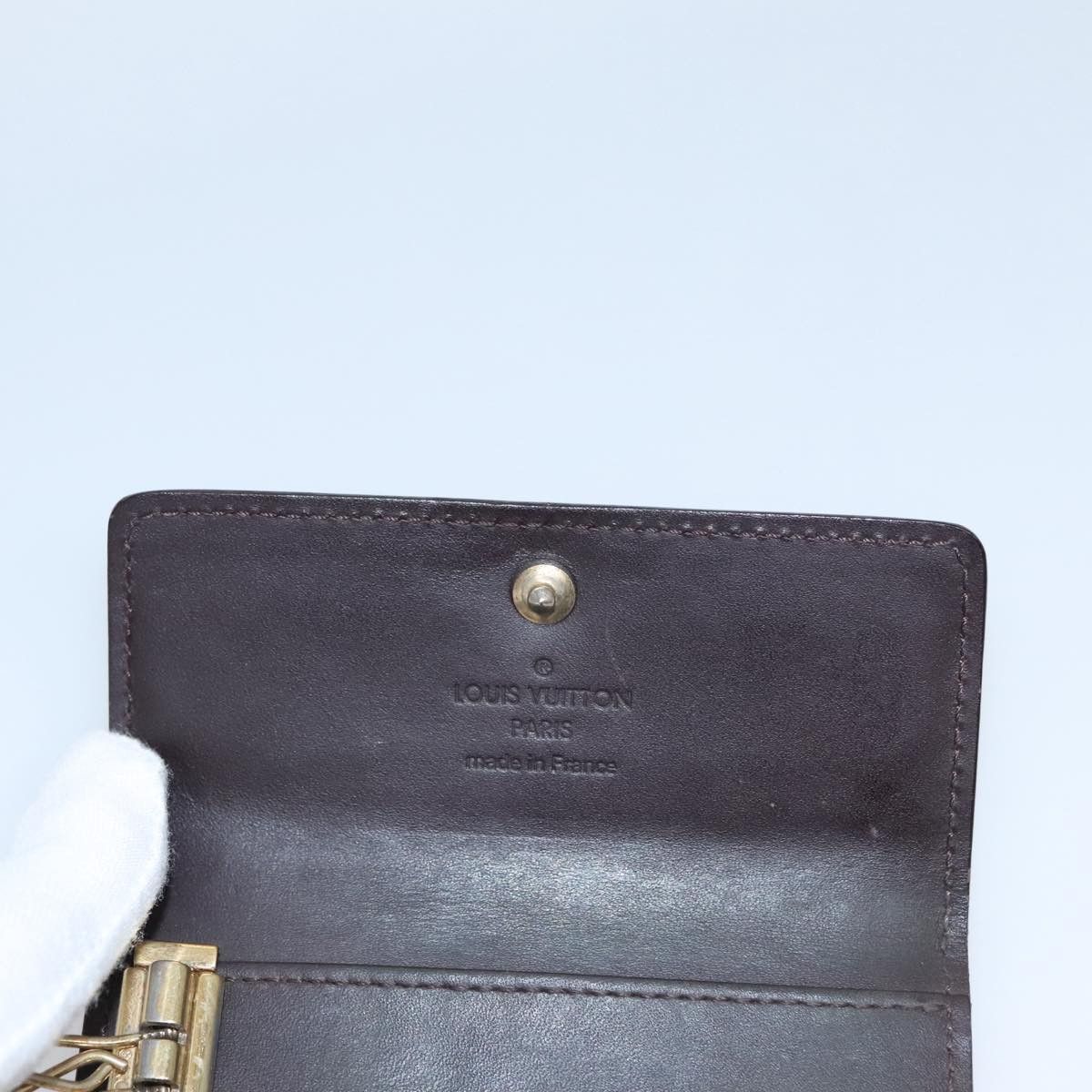 Louis Vuitton Multiclés 4 Burgundy Patent Leather Wallet (Pre-Owned) Size ONE SIZE - 18 Thumbnail